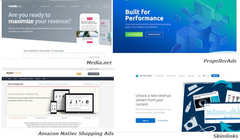 5 Amazing Google AdSense Alternatives To Try - TOP AdSense Websites
